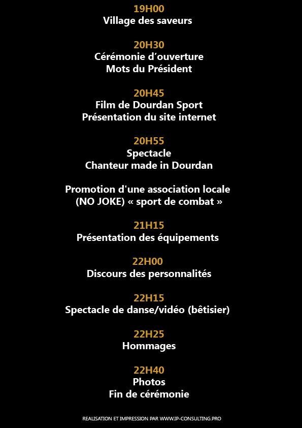 Soirée de Gala